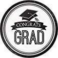 Congrats Grad Dinner Plates