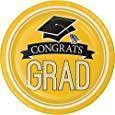 Congrats Grad Dinner Plates