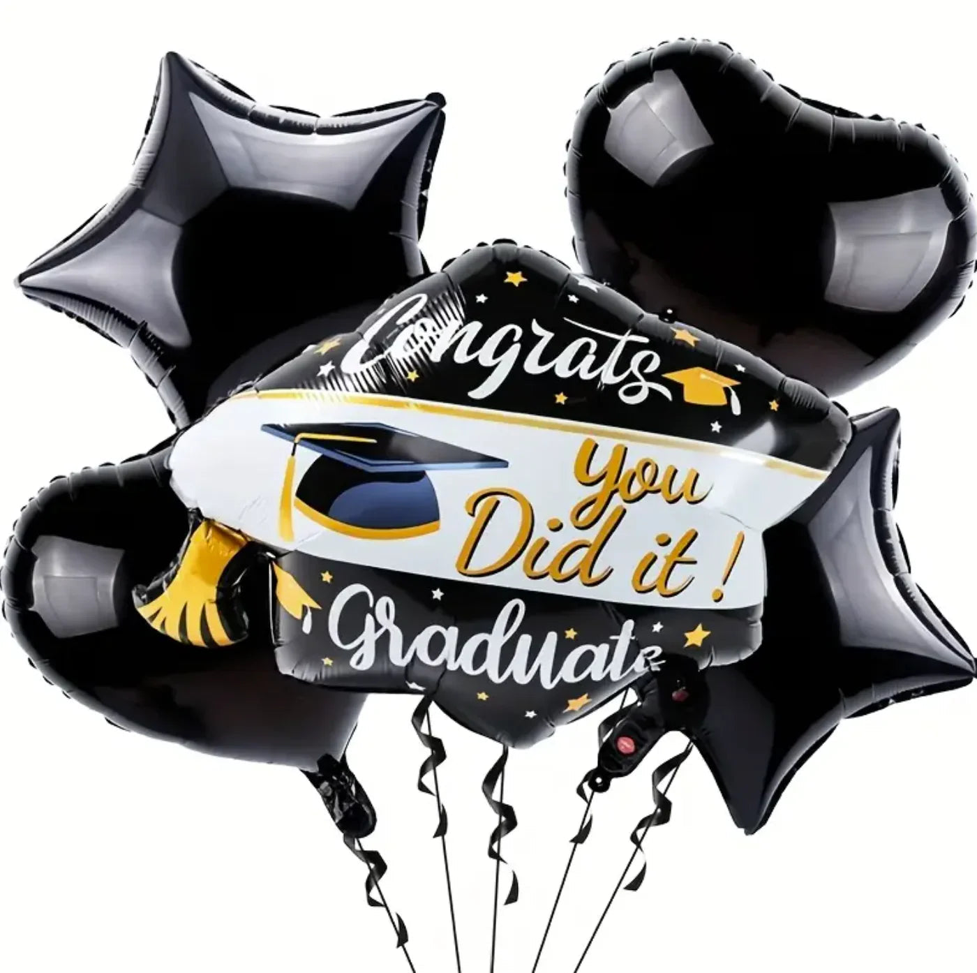 Congrats Grad Bouquet of Balloons